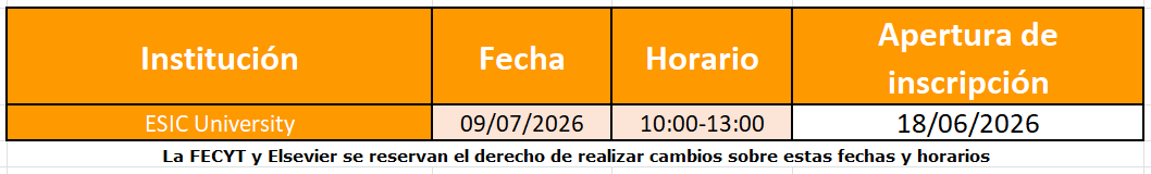 II Ciclo Formación Presencial Scopus 2026